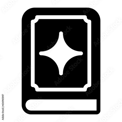 spell book glyph icon