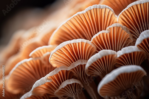 Mushroom's Underside Close-Up