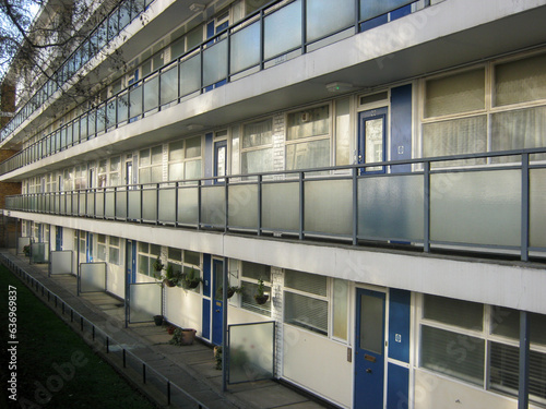 a modern house with tiny flats