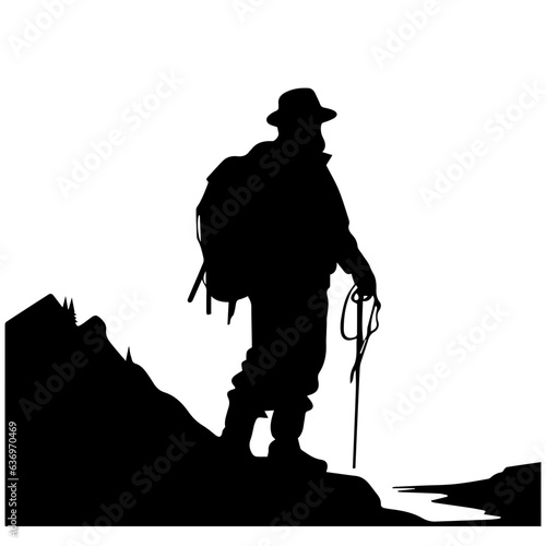 Man with fishing rod