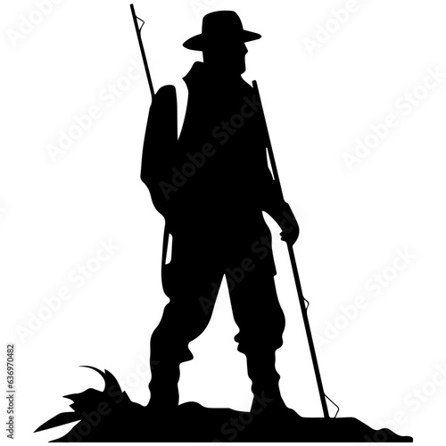 Man with fishing rod