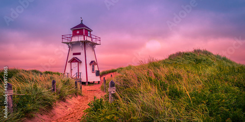 Photos Covehead Harbour Lighthouse in York, Prince Edward Island National Park, Canada