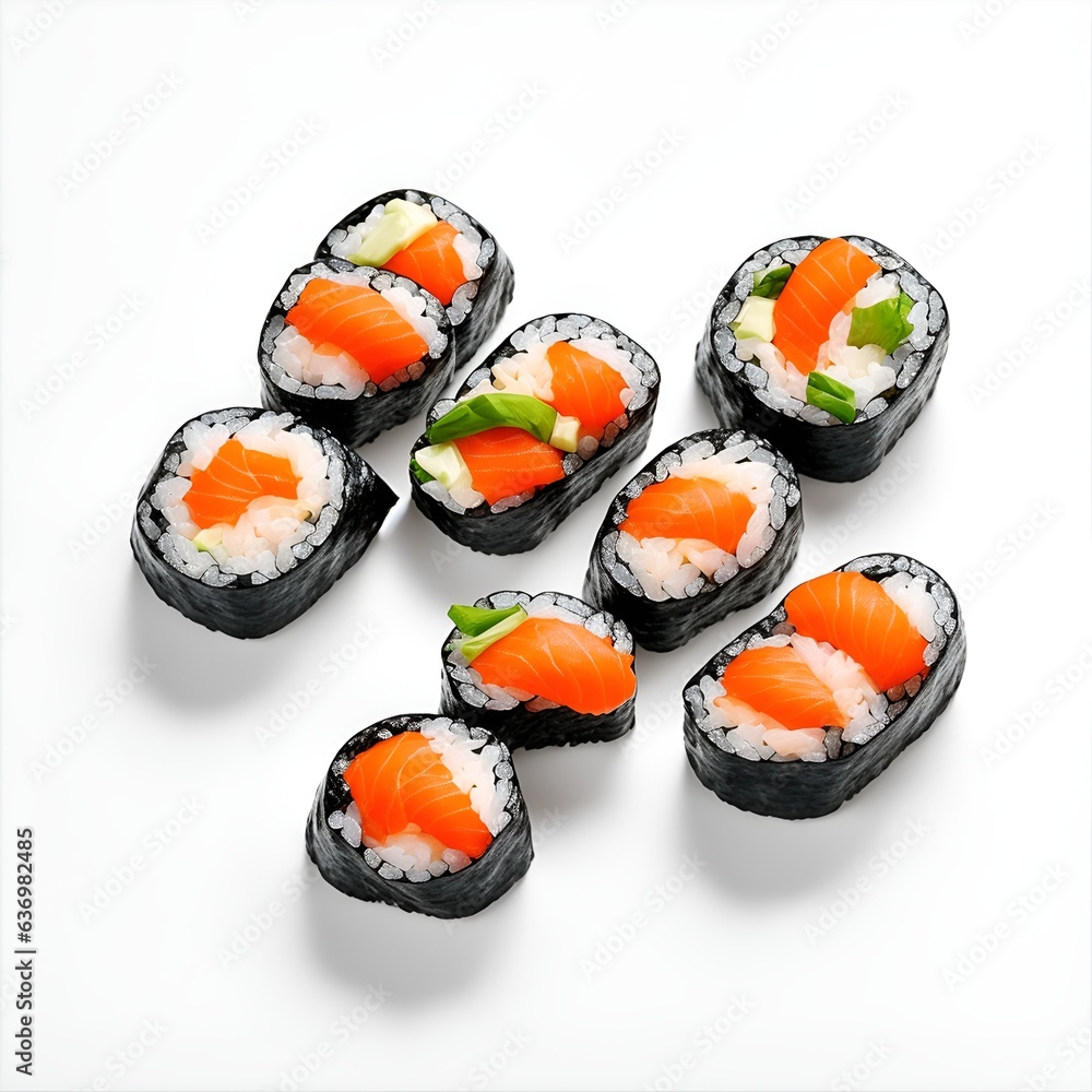 sushi and chopsticks sushi and chopsticks
