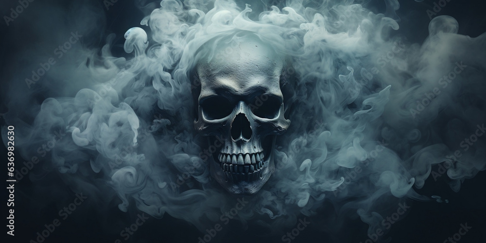 Mystical Smoke Embracing the Skull Mystical Smoke Embracing the Skull