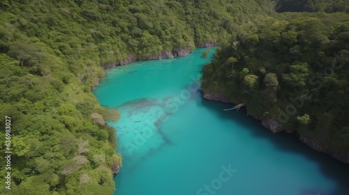 plitvice lakes national park country Created with generative Ai