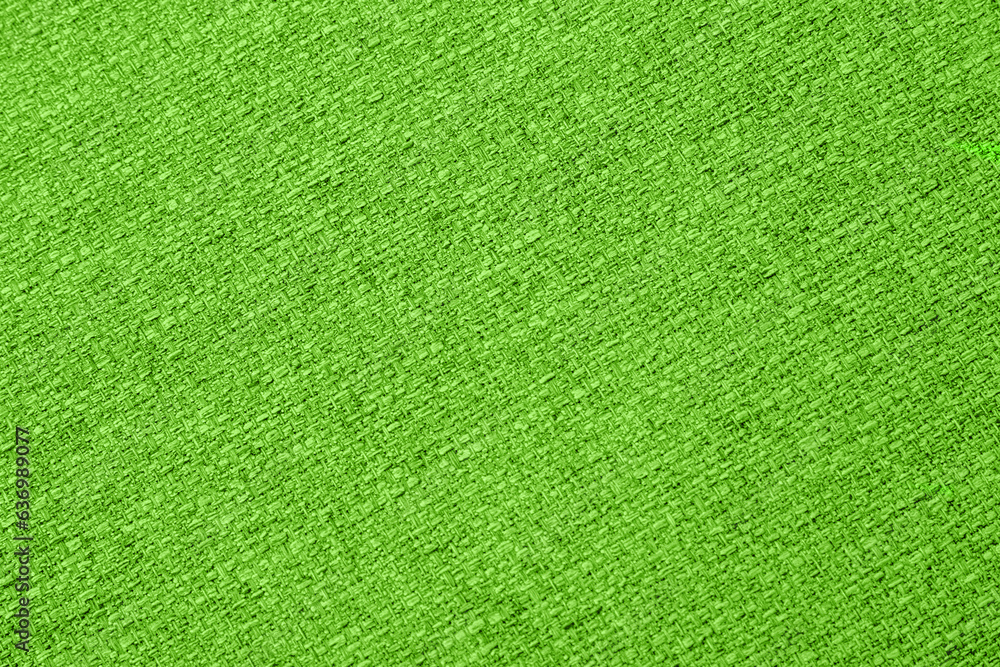 Fototapeta premium green background fabric texture macro
