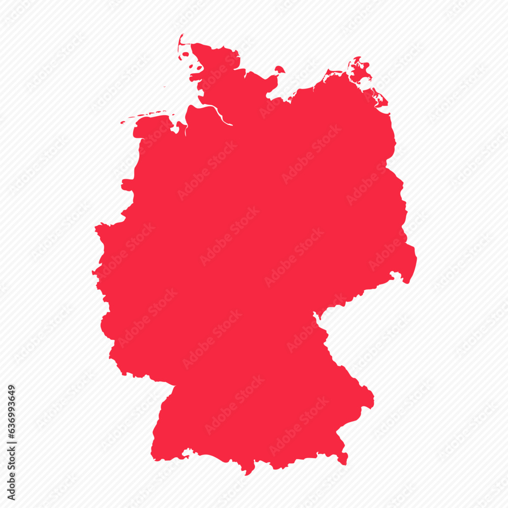 Abstract Germany Simple Map Background Abstract Germany Simple Map Background