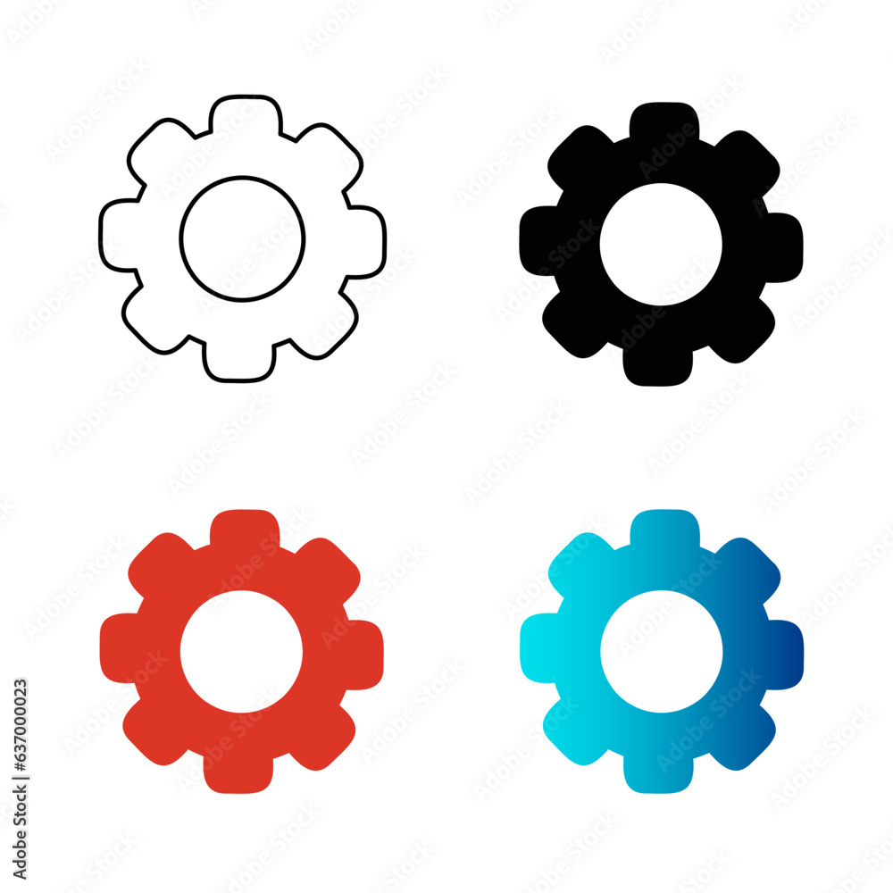 Abstract Settings Silhouette Illustration Abstract Settings Silhouette Illustration