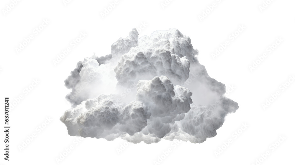 White cloud cutout isolated on transparent background. (png files) White cloud cutout isolated on transparent background. (png files)