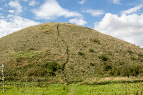 Silbury Hill in Wiltshire UK