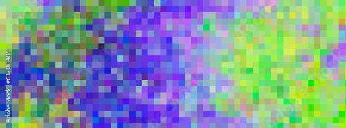 pixel mosaic tile. Colorful gradient background. Beautiful background for advertising and selling goods for children