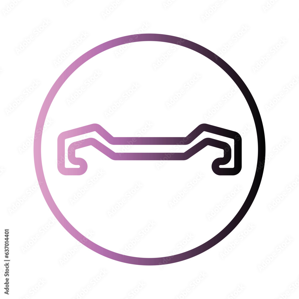 Bicycle Bike Part Gradient Icon Bicycle Bike Part Gradient Icon