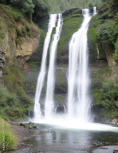 waterfall in the forest