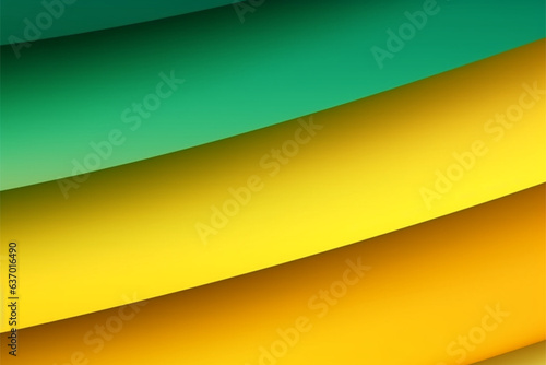 Abstract background with diagonal lines in yellow, green and orange colors