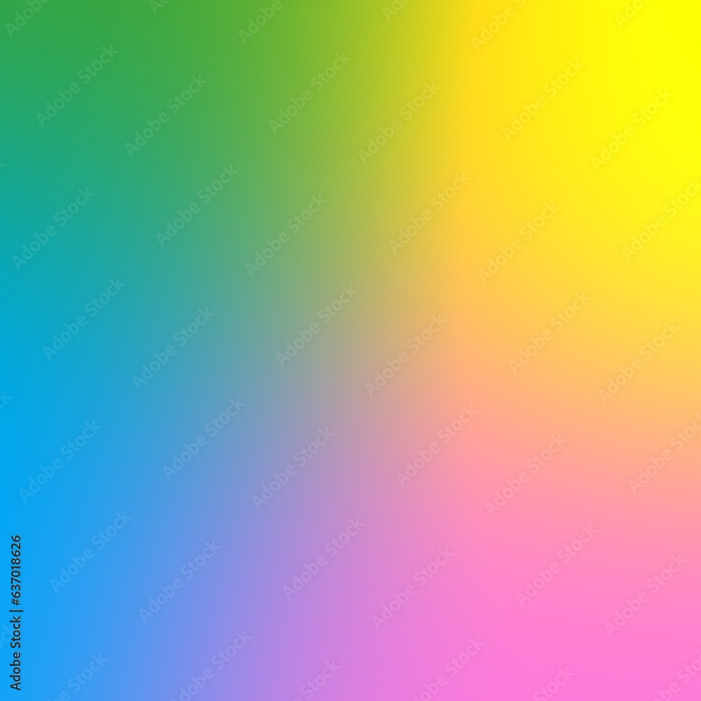Pastel Color Rainbow Gradient Illustration Art Wallpaper Background