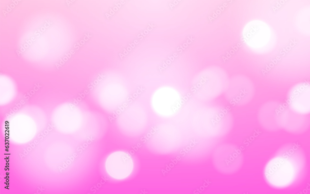 Pink valentine bokeh soft light abstract backgrounds, Vector eps 10 illustration bokeh particles, Backgrounds decoration