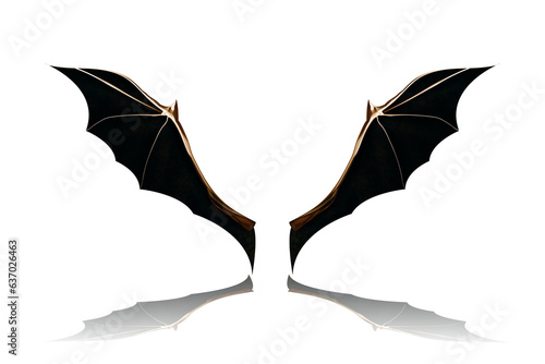 realistic bat wings