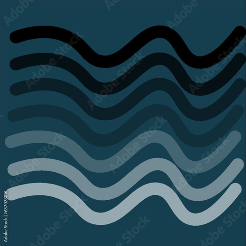 Water wave background. The color of the sea is raging like waves.