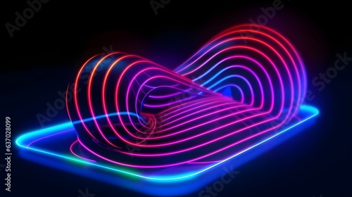 Holographic background, iri...