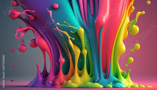 Abstract background colorfu...