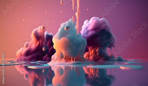 Background pastel paint, ab...
