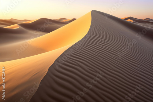A Mesmerizing Tapestry of Sand and Hills