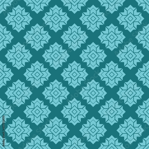 Geometric ethnic pattern seamless flower color. seamless pattern. Design for fabric,curtain,background,carpet,wallpaper,clothing,wrapping,Batik,mandalas,fabric,Vector illustration. pattern style.