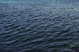 Closeup photo of mediterranean sea water in a shade