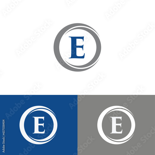 Vector Letter E Logo Design