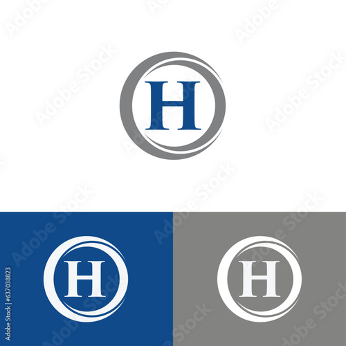 Vector Letter H Logo Design 
