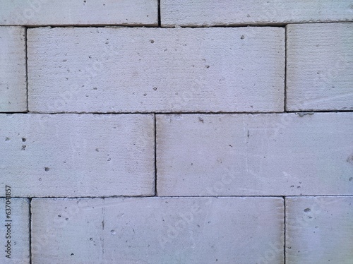 gray brick wall for texture or background