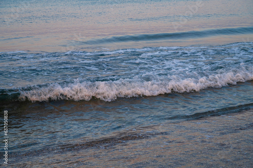 Waves of Mediterranean Sea ...