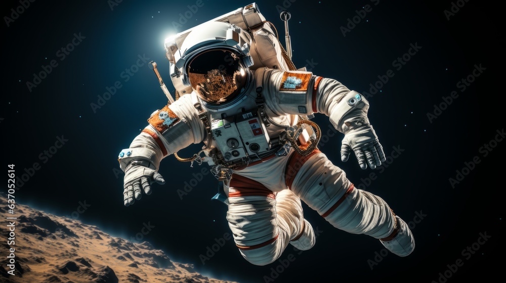 Fototapeta premium Astronaut. in space