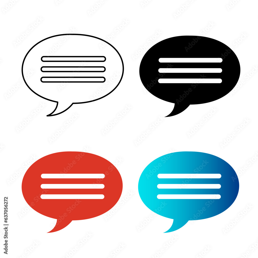 Abstract Talk Silhouette Illustration Abstract Talk Silhouette Illustration