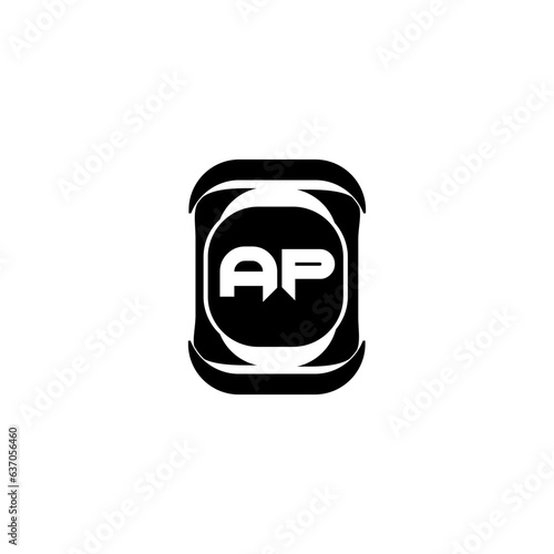creative and modern rectangle  logo . black and white logo. letter logo design for your company.