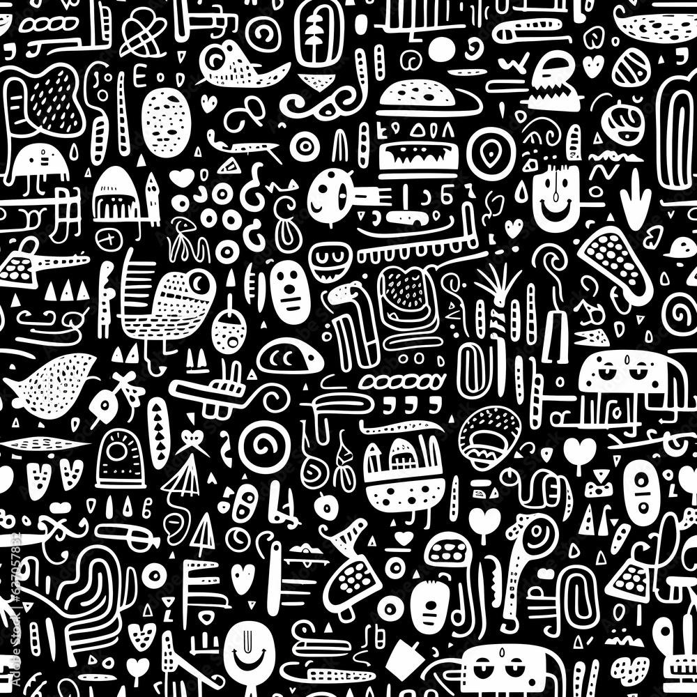 seamless pattern with elements seamless pattern with elements