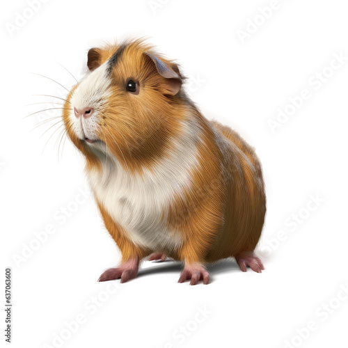 Guinea pig , Isolated On Transparent, PNG