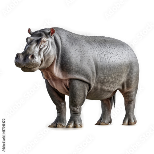 Hippopotamus , Isolated On Transparent, PNG