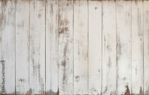 テクスチャーのある白木の板を背景画像　White wooden boards with texture as background　Generative AI © lime