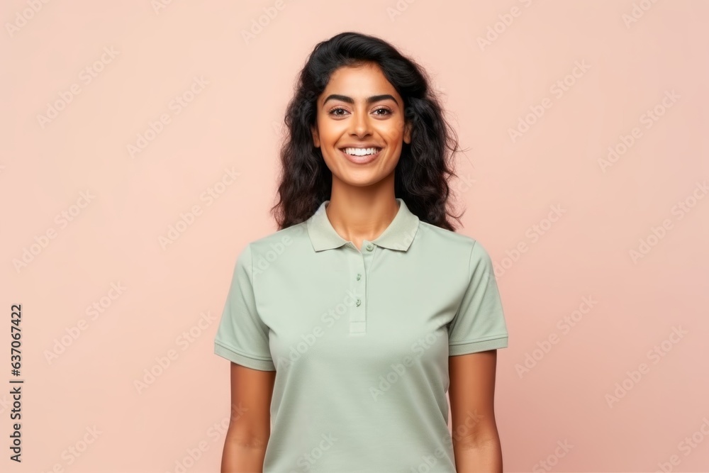 Young african american woman over isolated pink background smiling and looking to the side Young african american woman over isolated pink background smiling and looking to the side