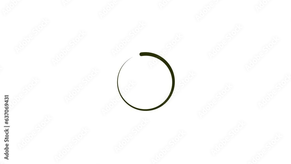 abstract circle loading bar animation background 4k abstract circle loading bar animation background 4k