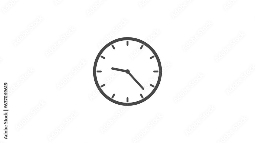 abstract new fast clock icon animation background 4k abstract new fast clock icon animation background 4k