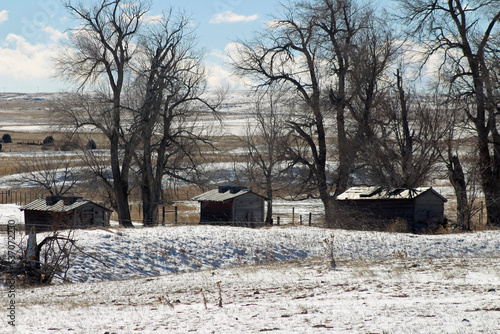 Rural Western Nebraska in Winter