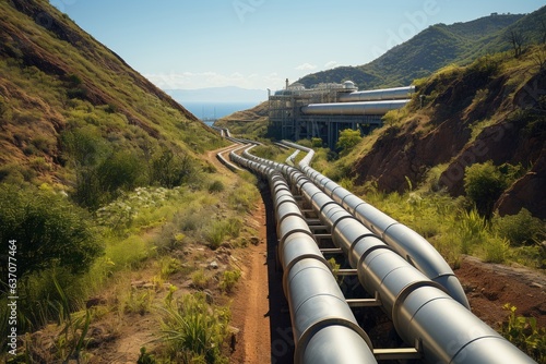 gas and water transportation pipelines