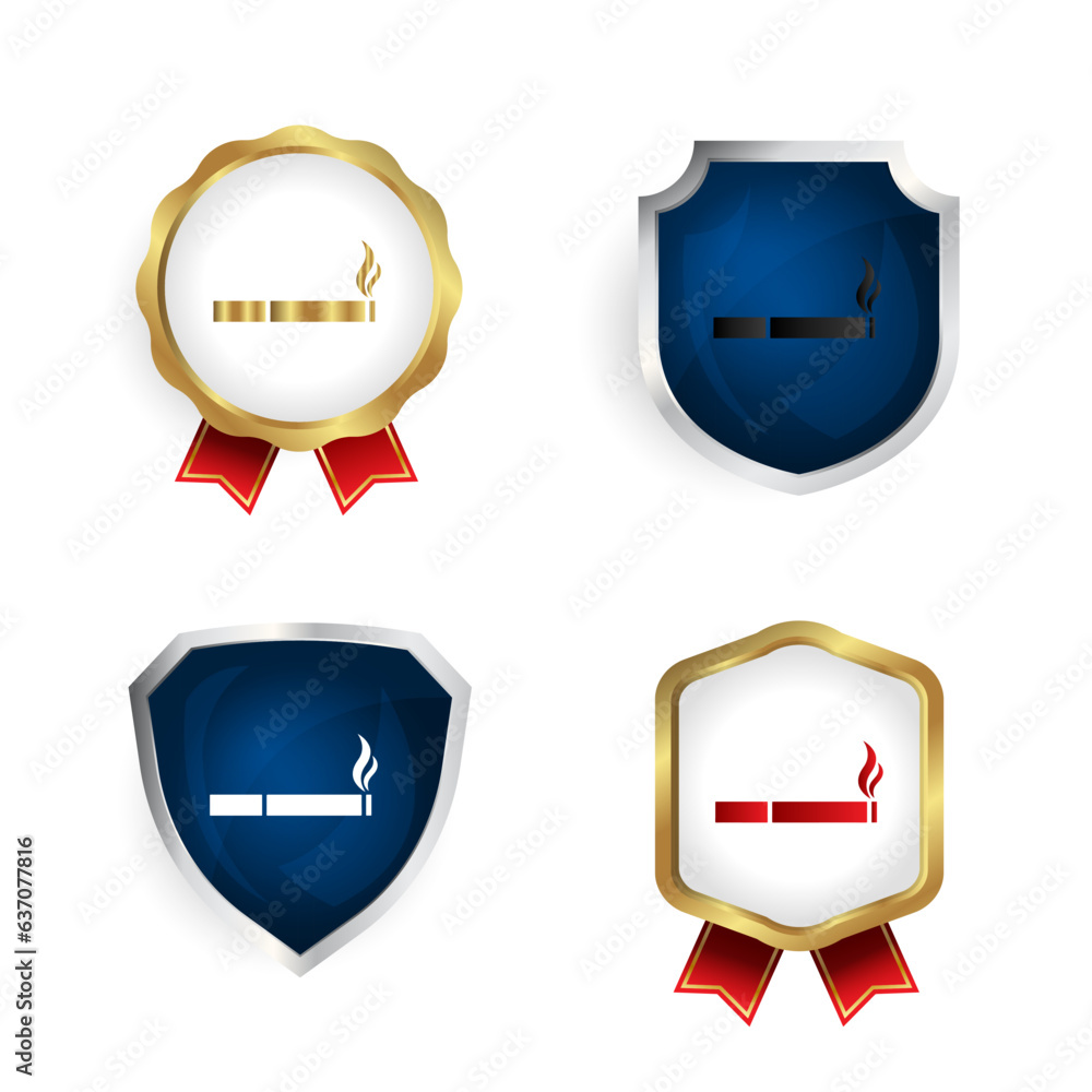 Abstract Cigarette Badge and Label Collection Abstract Cigarette Badge and Label Collection