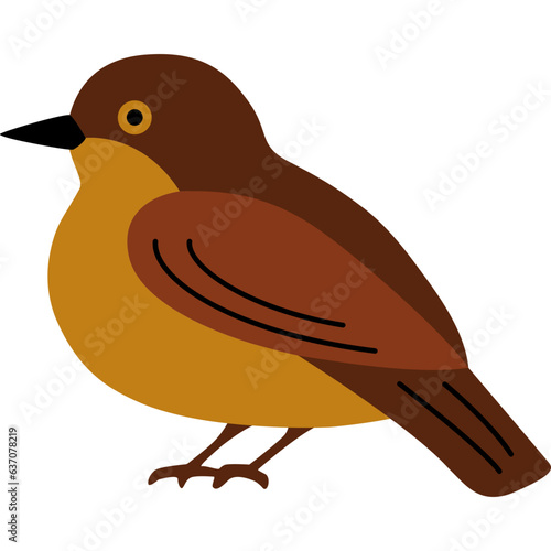 Sparrow Bird Illustration