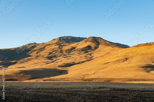 Beautiful landscape scenery in Mount Currie Nature Reserve in KwaZulu-Natal, South Africa