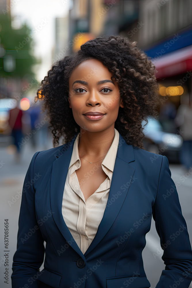 Beautiful woman outside in a city (AI Generated) Beautiful woman outside in a city (AI Generated)
