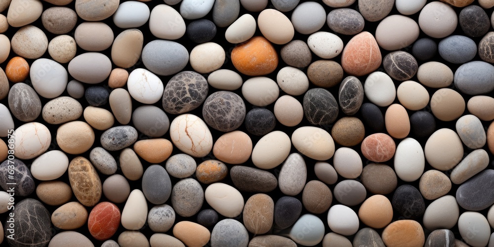 harmonic image of round gently colored pebble stones. harmonic image of round gently colored pebble stones.