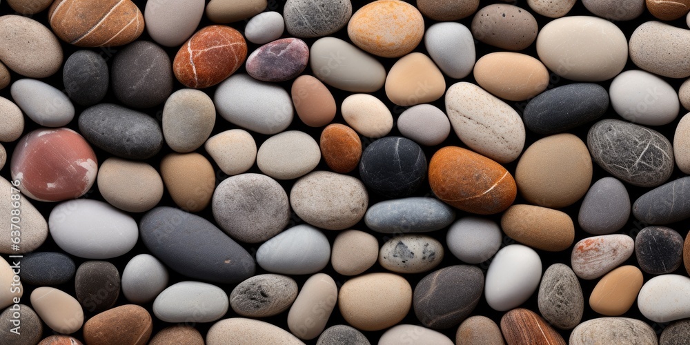 harmonic image of round gently colored pebble stones. harmonic image of round gently colored pebble stones.